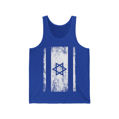 Israeli Flag Israel Jewish Star of David Jerusalem Tank Tops