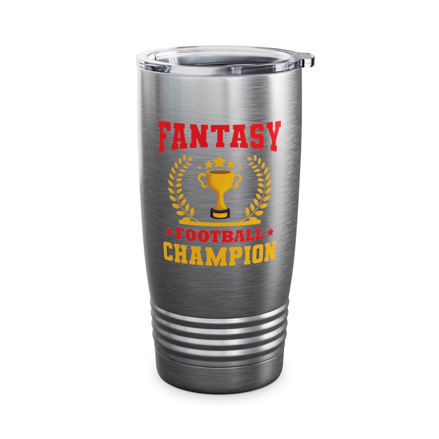 Funny Fantasy Football League Champion Footballer Men Women Tumbler