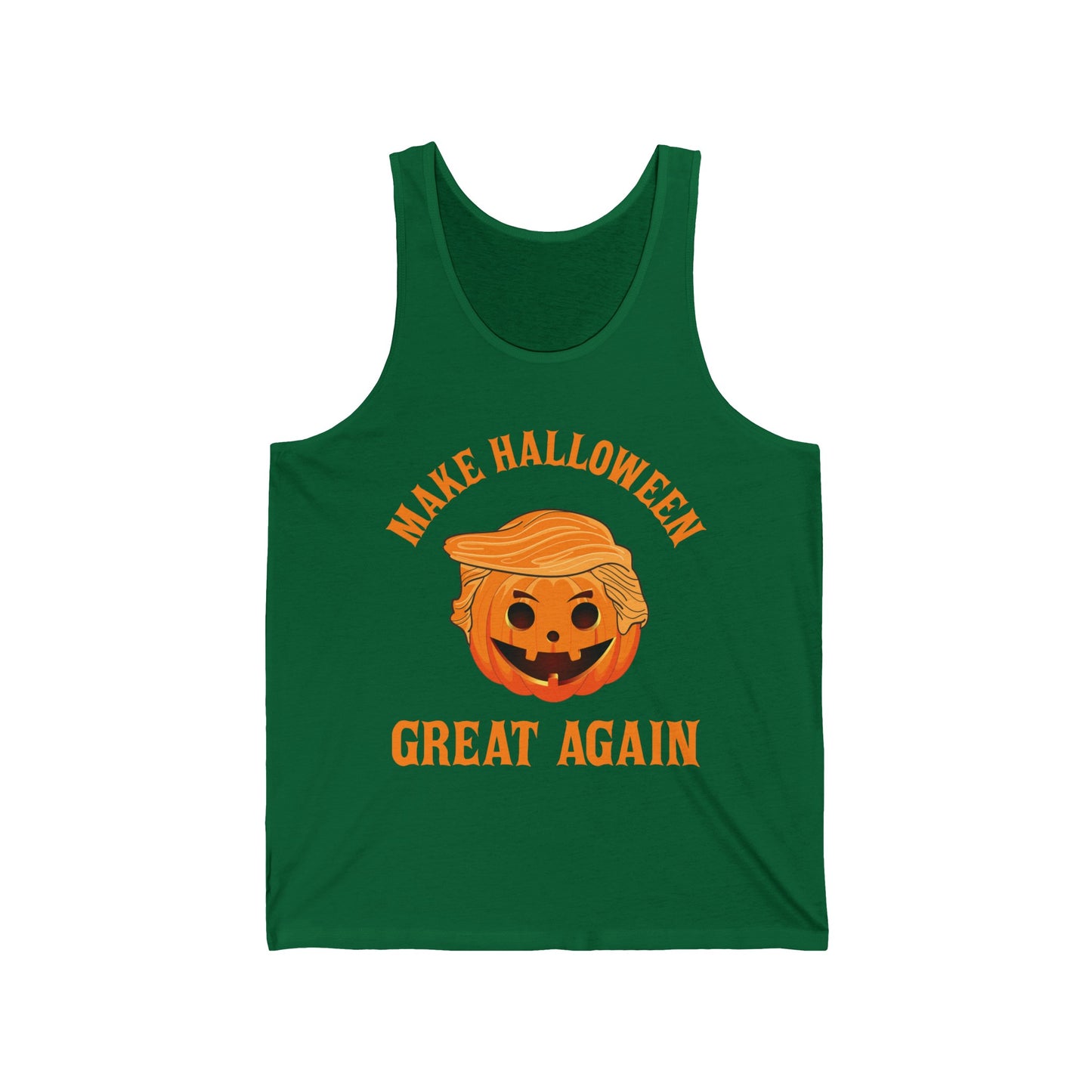 Funny Make Halloween Great Again Pro Trump Tank Tops For Men Women