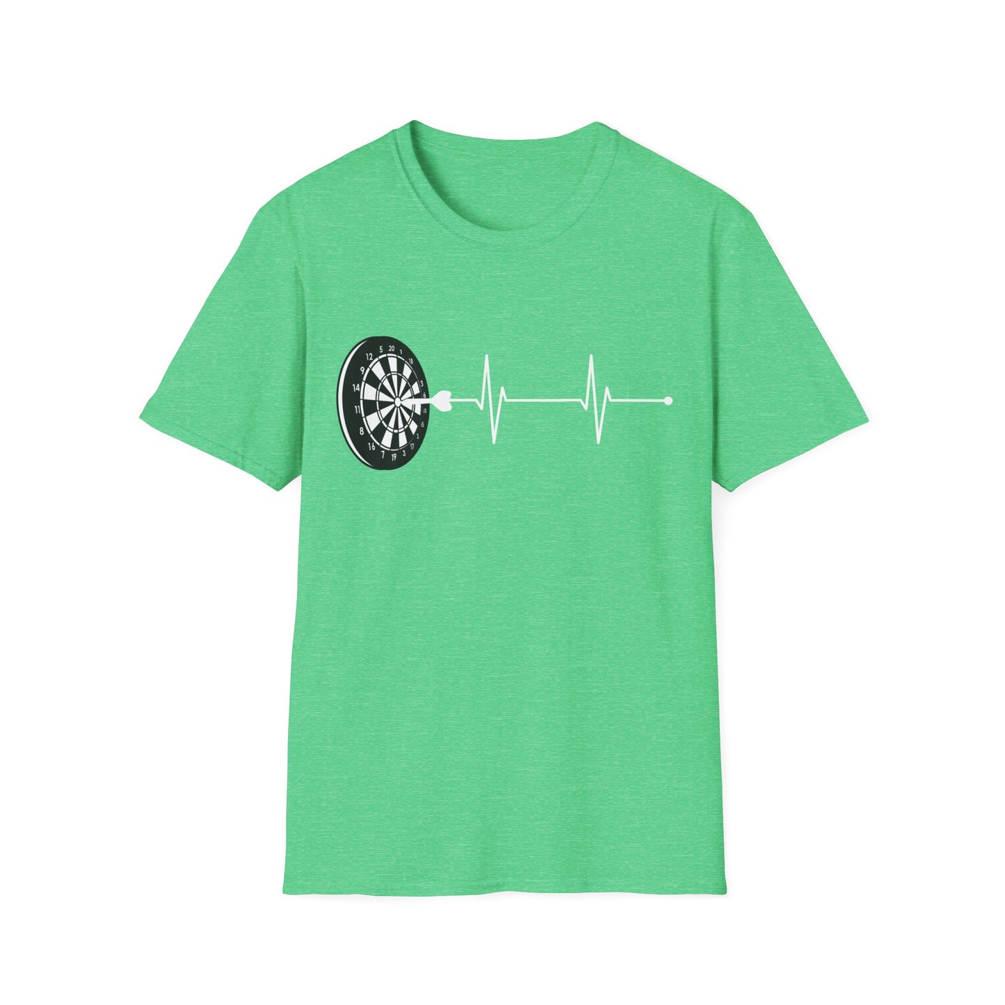 Cute Dart Heartbeat Dart Player Men Women Dart Board Lovers T-Shirt