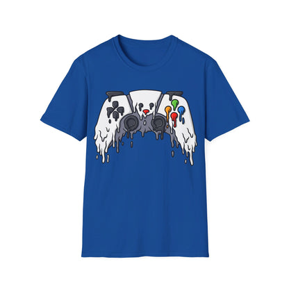 Melting Gaming Console Halloween Gaming Controller T-Shirt For Gamers