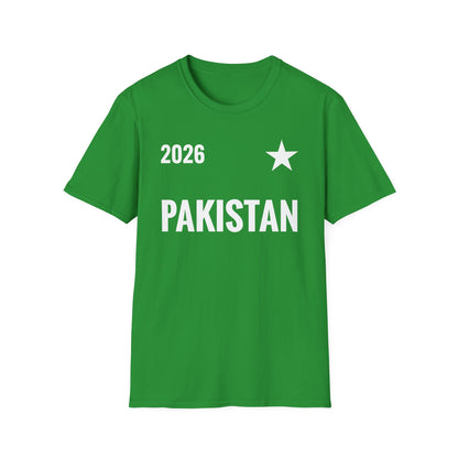 Pakistan T-Shirt Cricket Lovers Fan Team Support 2026
