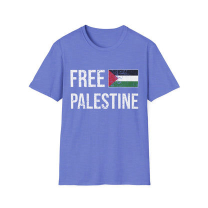 Free Palestine The Palestinian Flag Free Gaza T-Shirt Men Women