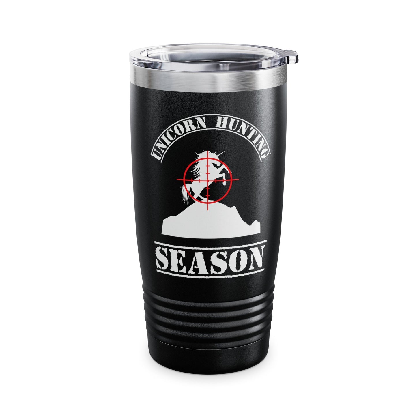 Funny Unicorn Hunting Season Inquire Within Hunting Tumbler Men Women