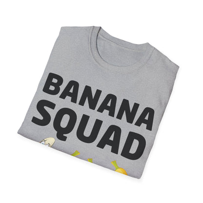 Funny Banana Squad Fruit Banana Lover T-Shirt For Men Women Kids T-Shirt