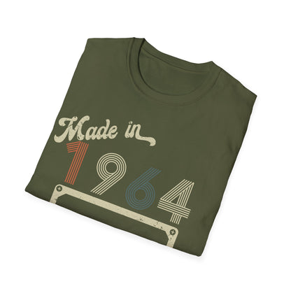 Made in 1964 Limited Edition Funny Cassette Tape Vintage T-Shirt