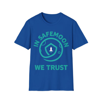 In Safemoon We Trust Blockchain Cryptocurrency Crypto  Men Women T-Shirt