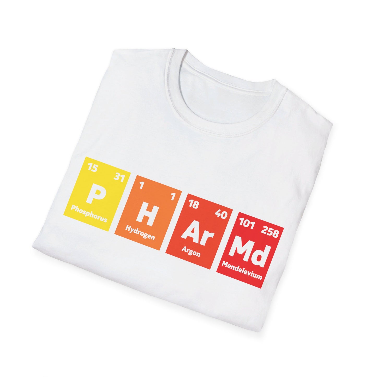 PharmD Pharmacy Graduate Pharmacy School Periodic Table Gift T-Shirt