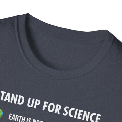 Stand Up For Science Magic But Real Earth Moon Math T-Shirt Men Women