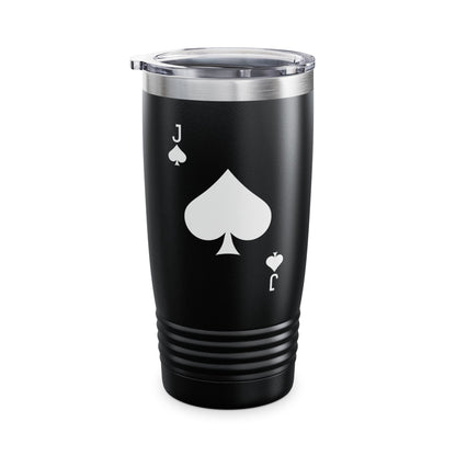 Jack of Spades Deck of Cards Halloween Costume Tumbler For Men