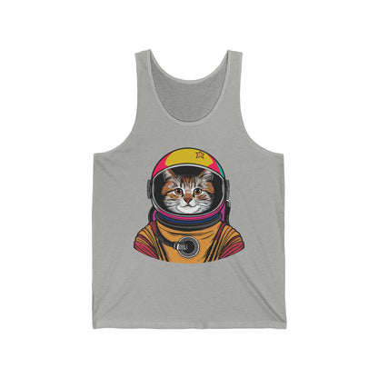 Funny Space Gifts Cat Mom Cat Dad Astronaut Space Tank Top For Men Women Kids Tank Top