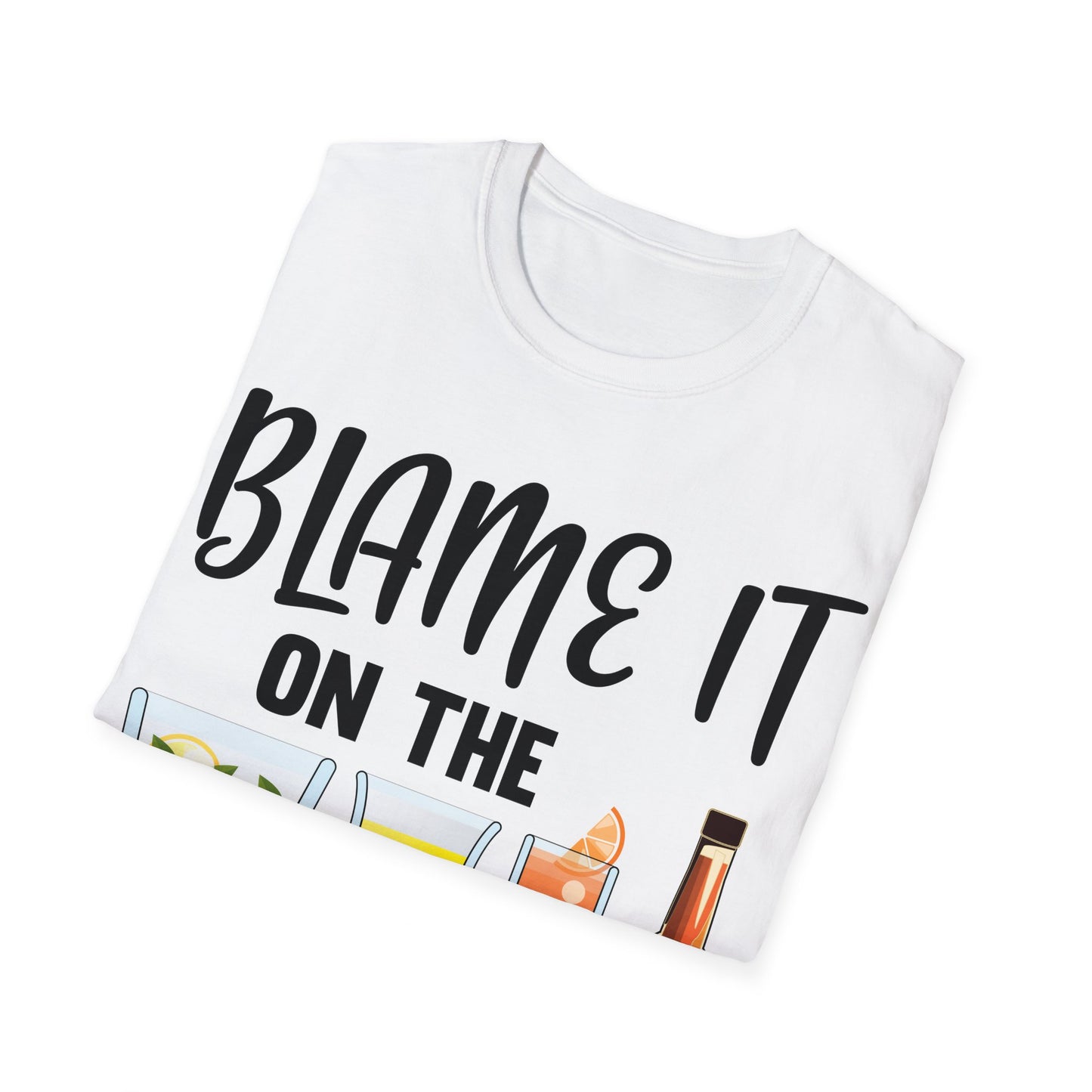 Blame It On The Drink Package Funny Cruise T-Shirt For Men Women T-Shirt