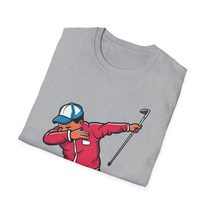 Funny Dabbing Golf Player Golfer Golfing Funny Boys Men Dab Dance T-Shirt For Men Women T-Shirt