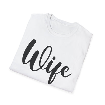 Funny Wife Est 2026 Just Married Bride Honeymoon Couple Wedding T-Shirt For Women