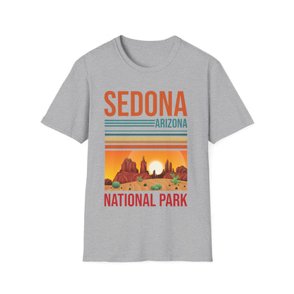 Sedona Arizona National Park Mountains Camping Vacation T-Shirt For Men Women Travelers