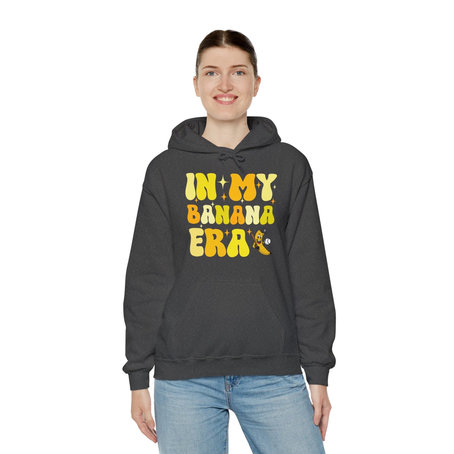 Funny In My Bananas Era Fruit Lover Baseball Player Hoodie For Men Women Hoodie