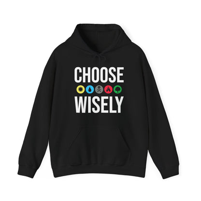 Choose Wisely Blue Red Green Sun Water Nature Tree Hoodie For Men Women Hoodie