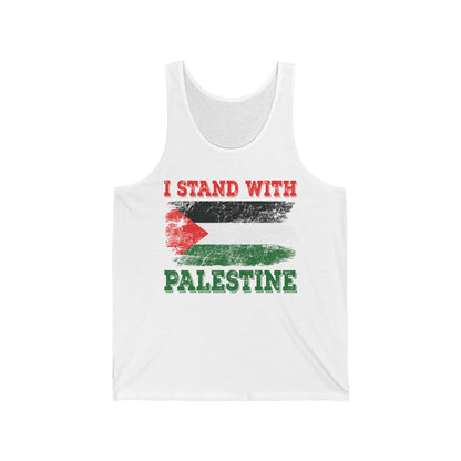 I Stand With Palestine Free Palestine Flag Gaza Palestinian Flag Tank Top For Men Women Tank Top