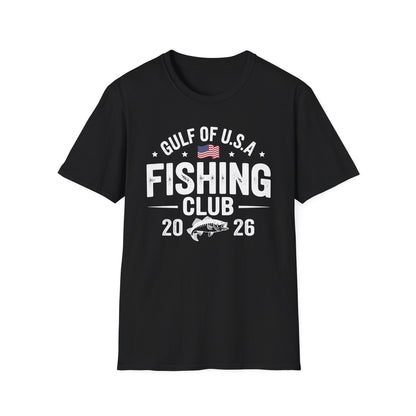 Funny Gulf of US America Fishing Club Hobby Fisher T-Shirt For Men Women