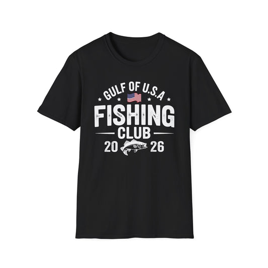 Funny Gulf of US America Fishing Club Hobby Fisher T-Shirt For Men Women