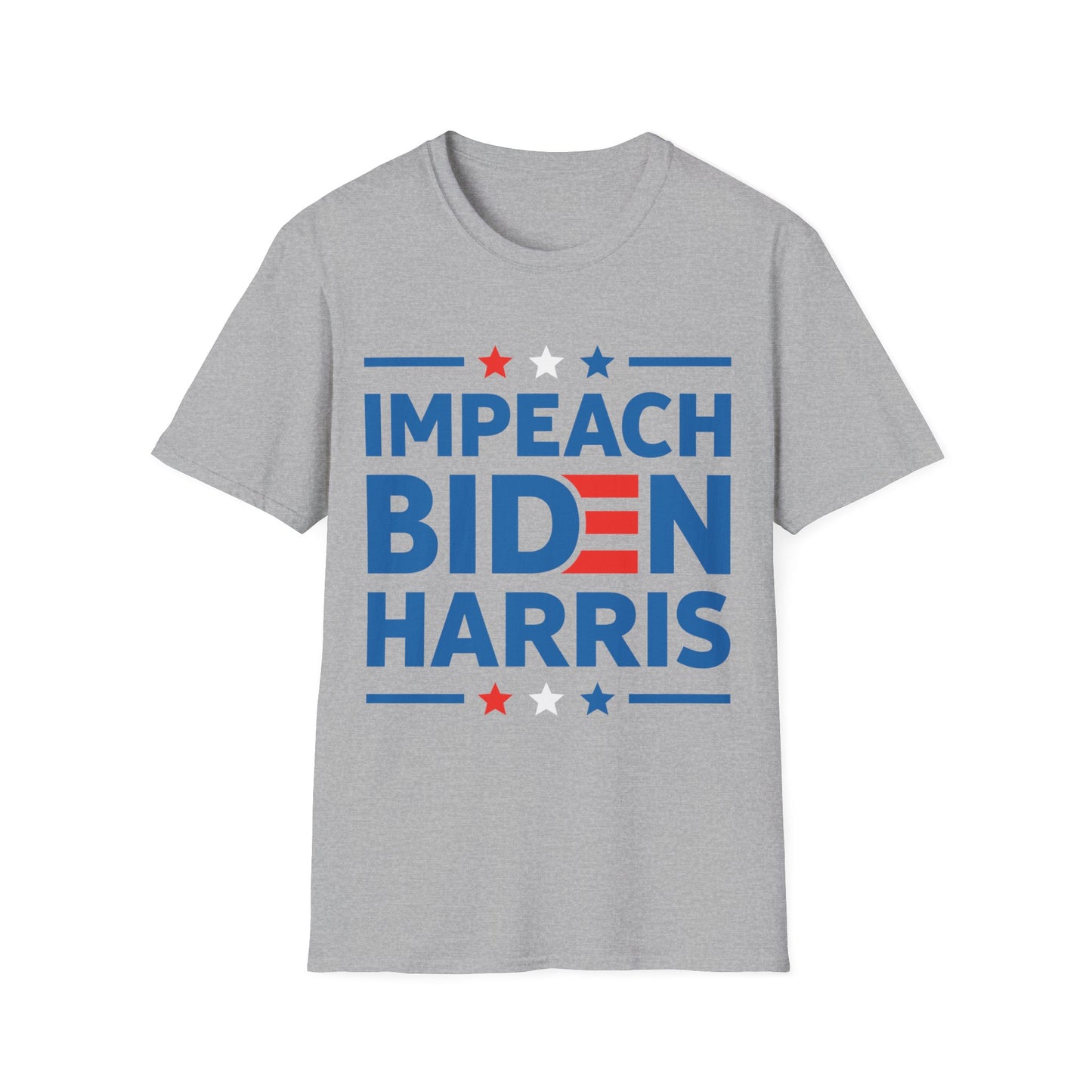 Mens Impeach Biden Harris Anti-Biden Election Funny Political T-Shirt Men Women