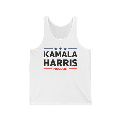 Kamala Harris President 2024 Campaign Tank Top For Men Women