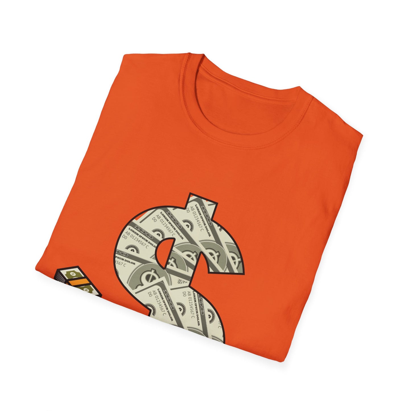 Cool As Dollar Bill Dollar Sign $$ Gift T-Shirt For Men Women T-Shirt