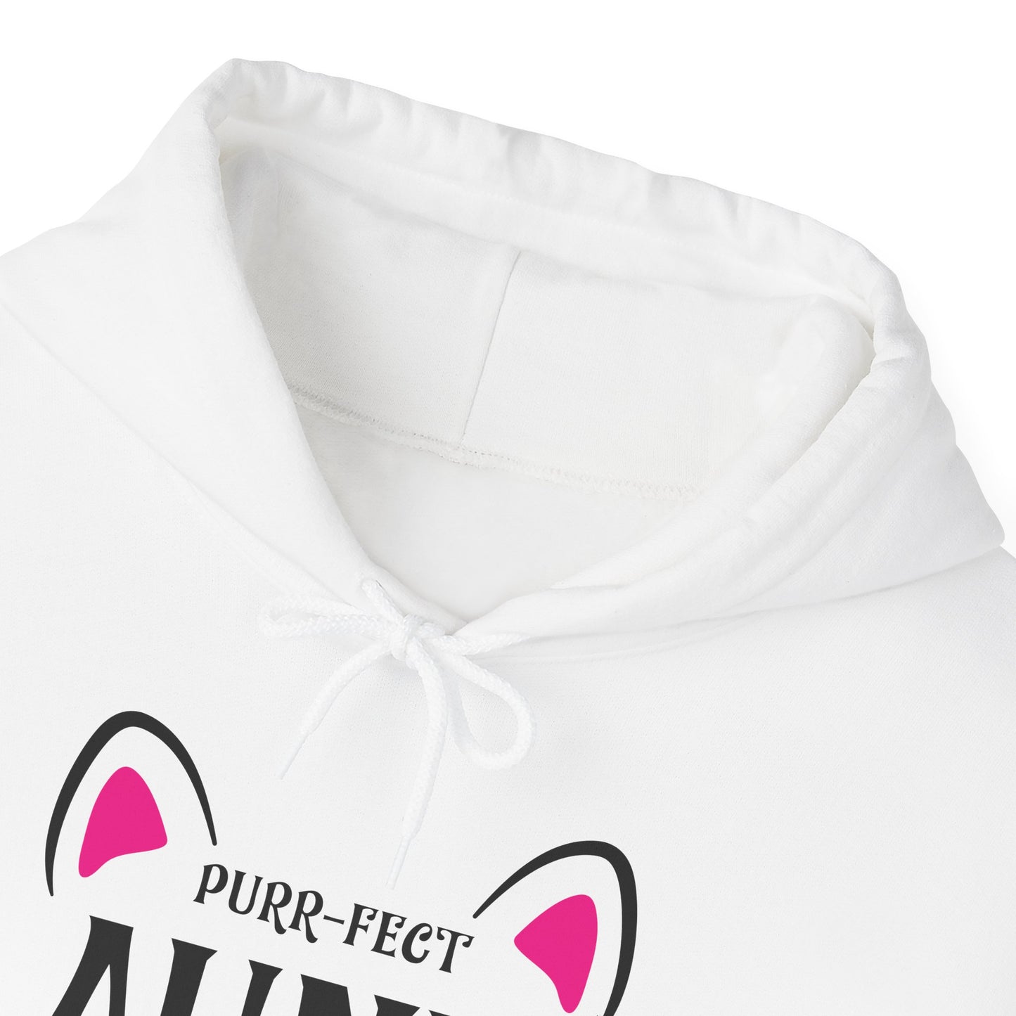 PURR-FECT Aunt Funny Cat Lover Cute Funny Kitten Hoodie Gift For Men Women Hoodie