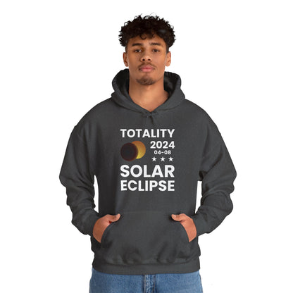 Totality Solar Eclipse 2024 America Retro Total Eclipse Hoodie For Men Women Hoodie