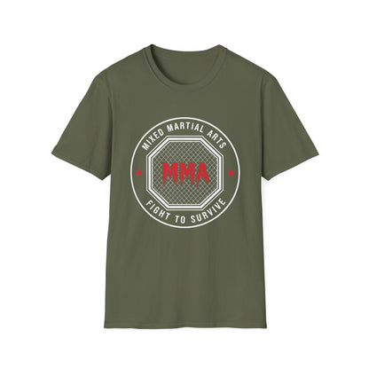 MMA Mixed Martial Arts CAGE BJJ T-Shirt
