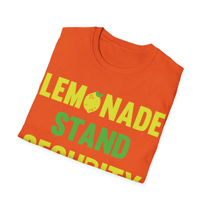 Funny Lemonade Stand Security Summer T-Shirt For Men Women T-Shirt