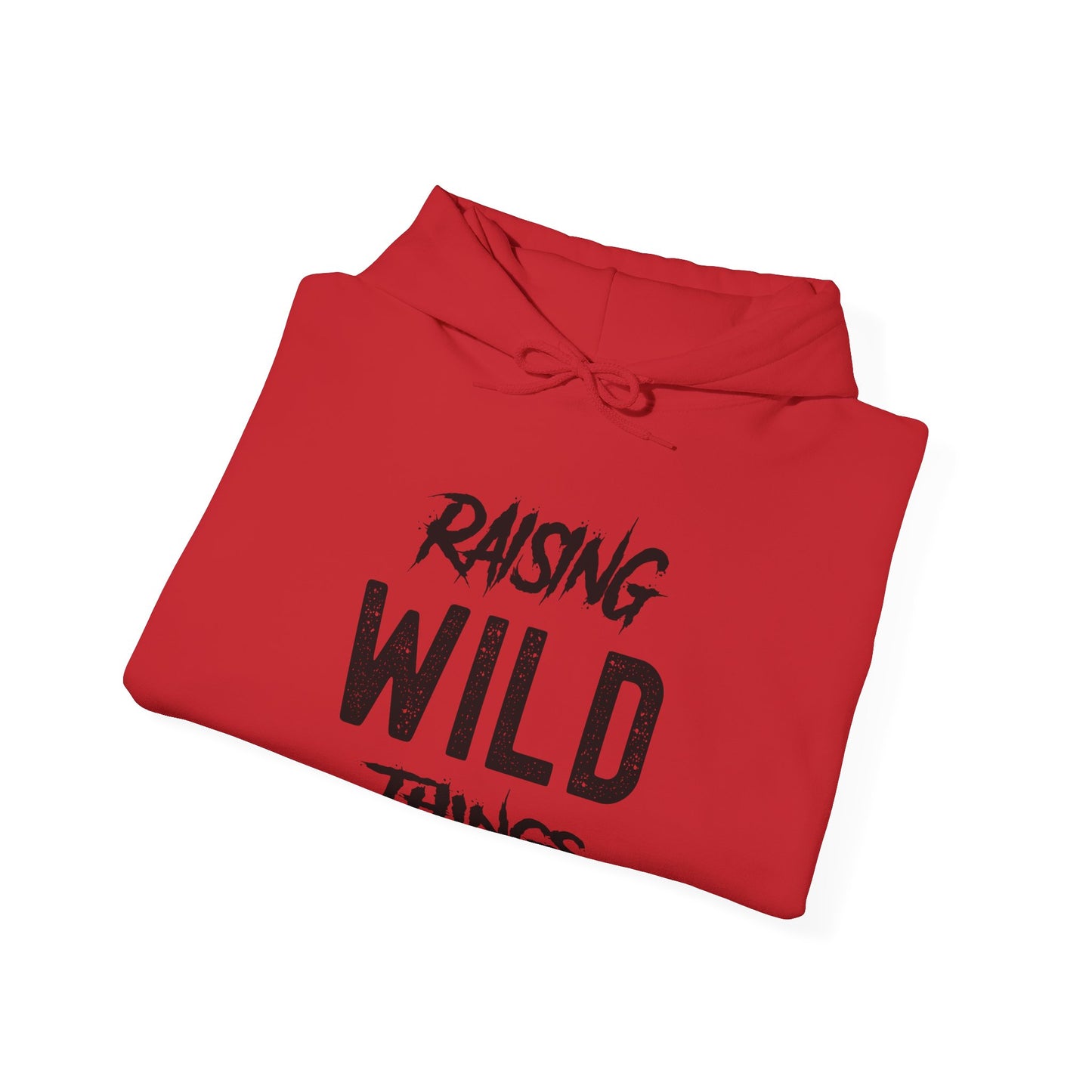 Womens Raising Wild Things Mom Cute Mothers Day Birthday Hoodie