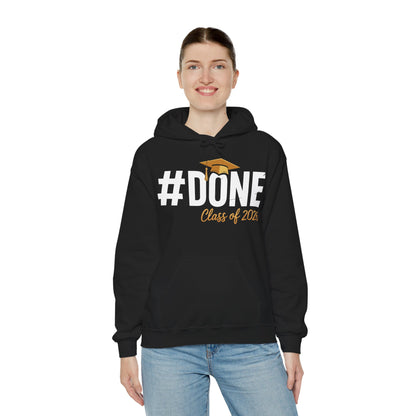 #Done Class of 2026 Graduation So Done Senior 2026 Grad Hoodie For Men Women