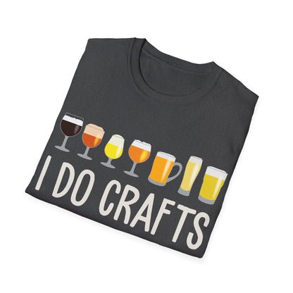 I Do Crafts Beer Vintage Craft Home Brew Art T-Shirt Men Women