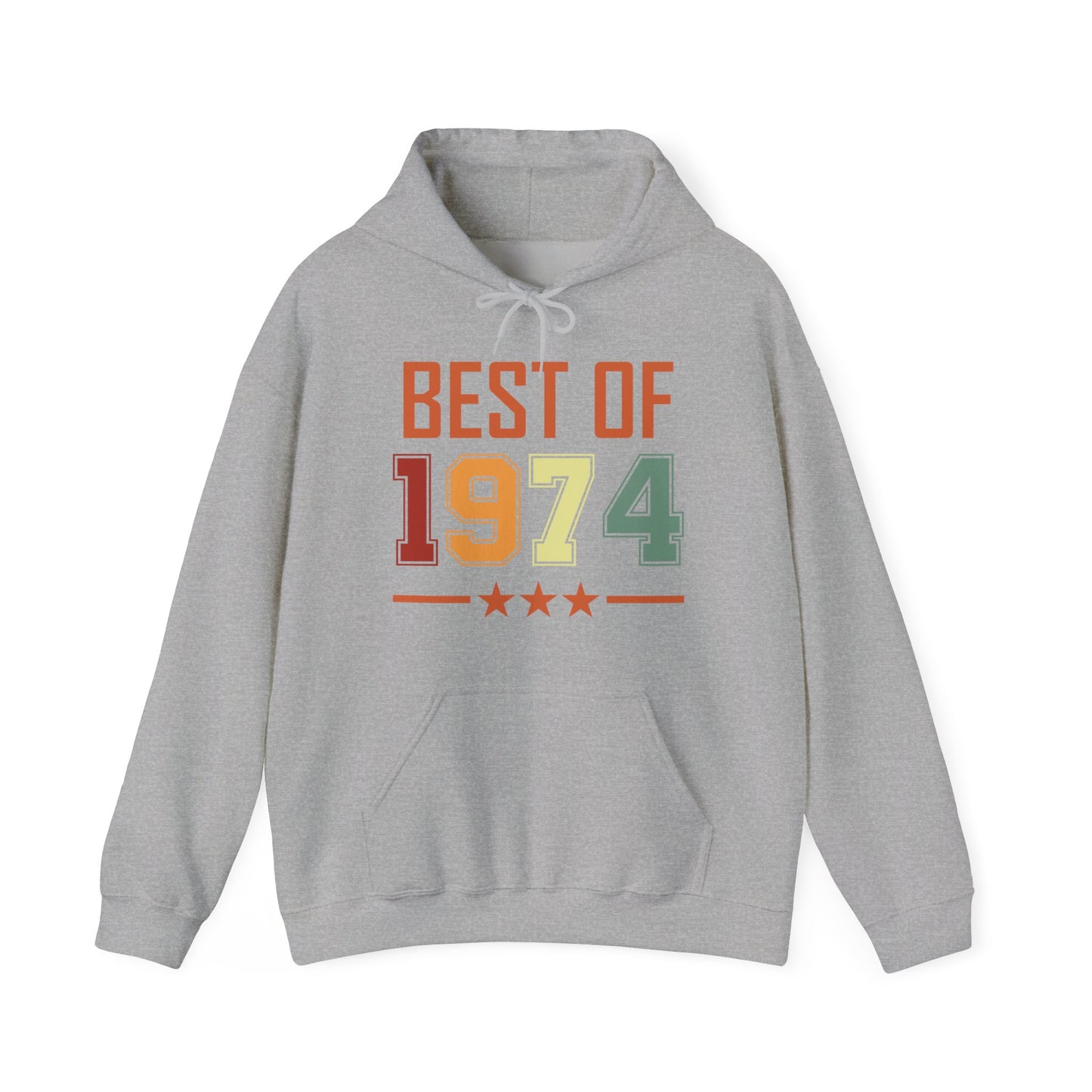 Funny Vintage Best of 1974 50 Year Old Gift 50th Birthday Hoodie For Men Women Hoodie