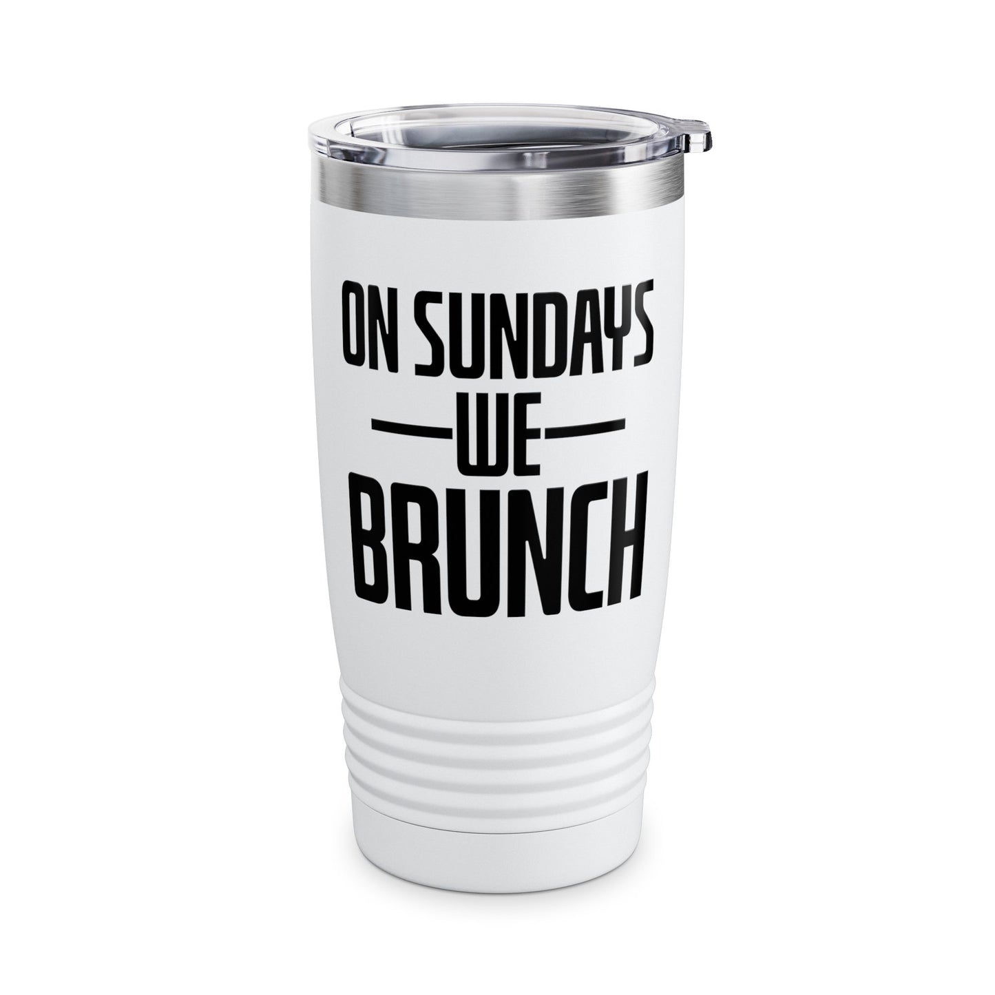 On Sundays We Brunch Friend Gift Sunday Weekend Tumbler Men Women