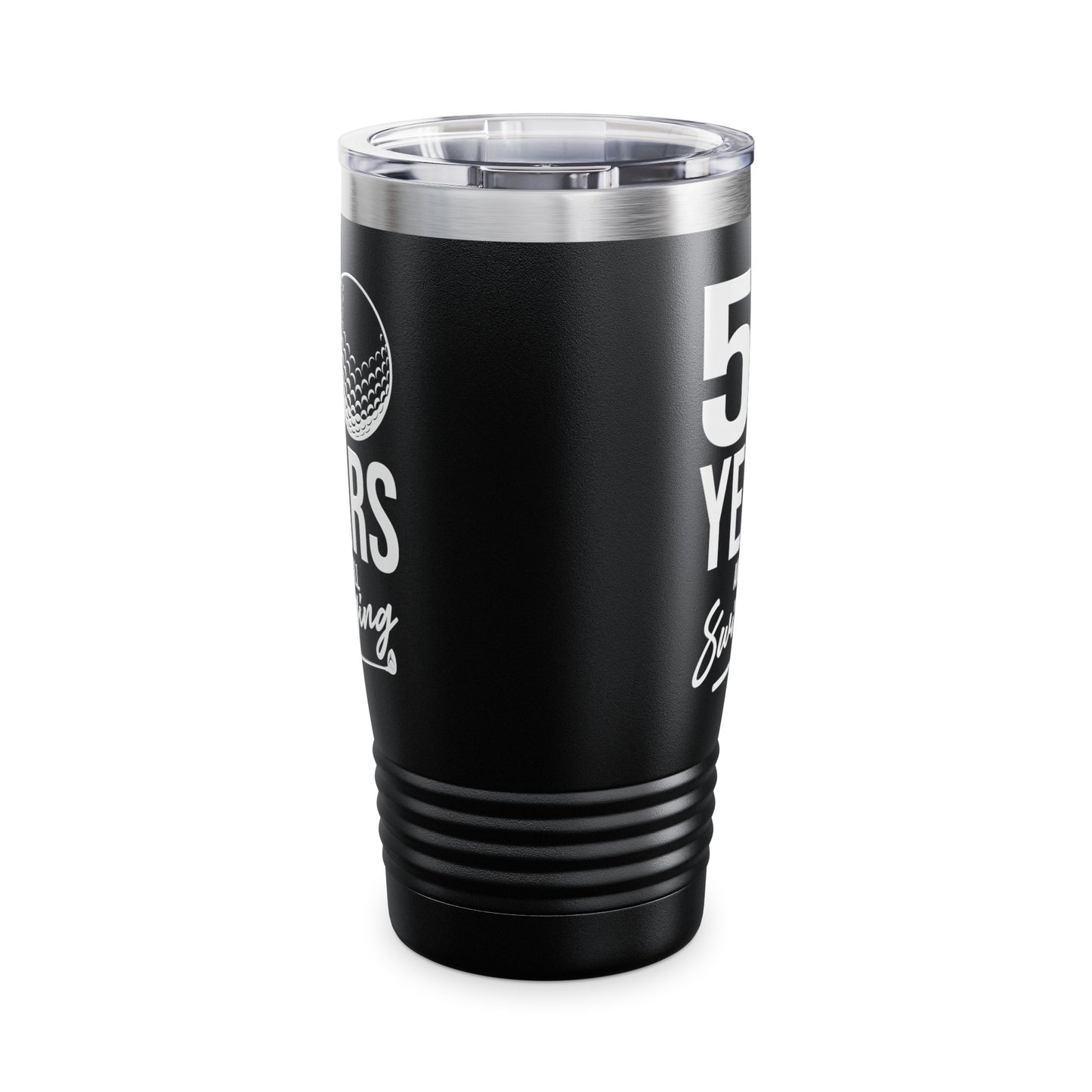 50 Years And Still Swinging 50th Birthday Funny Golf Club Tumbler