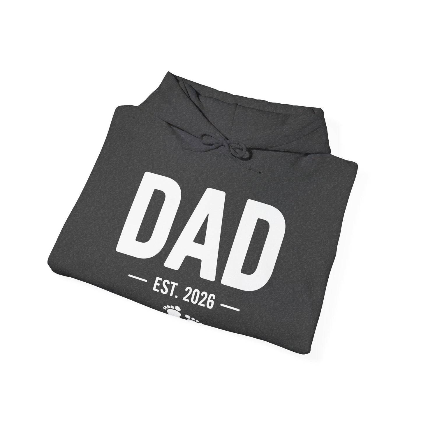 Funny Dad Est 2026 To Be Gifts First Time Dad New Daddy Hoodie For Men Women