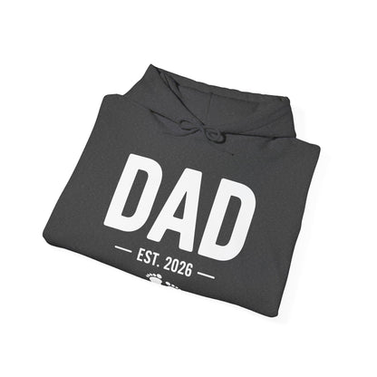 Funny Dad Est 2026 To Be Gifts First Time Dad New Daddy Hoodie For Men Women