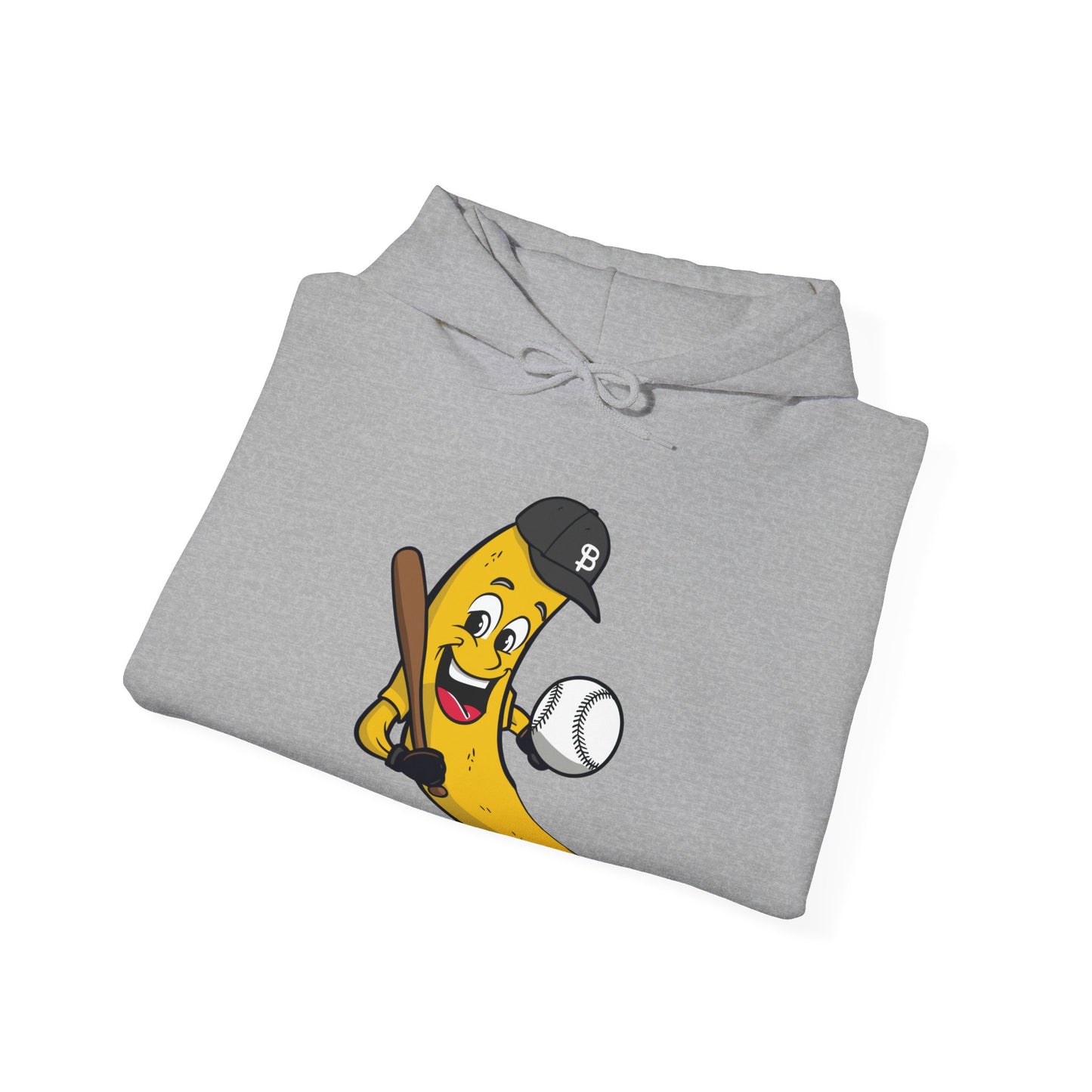 Funny Banana Playing Baseball Fruit Lover Baseball Player Hoodie For Men Women Hoodie