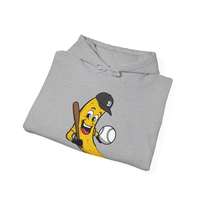 Funny Banana Playing Baseball Fruit Lover Baseball Player Hoodie For Men Women Hoodie