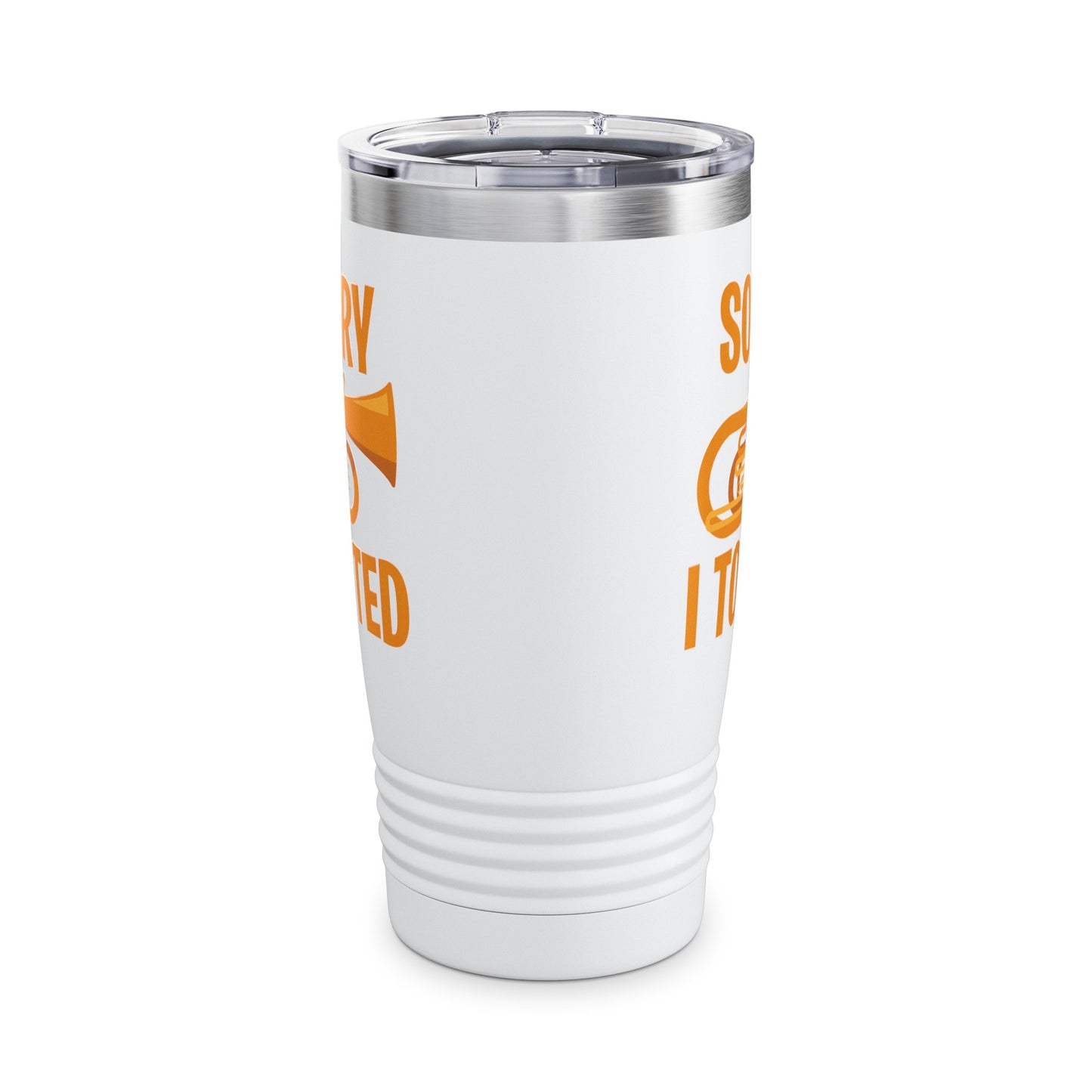 Funny Sorry I Tooted Baritone Euphonium Player Brass Band Tumbler