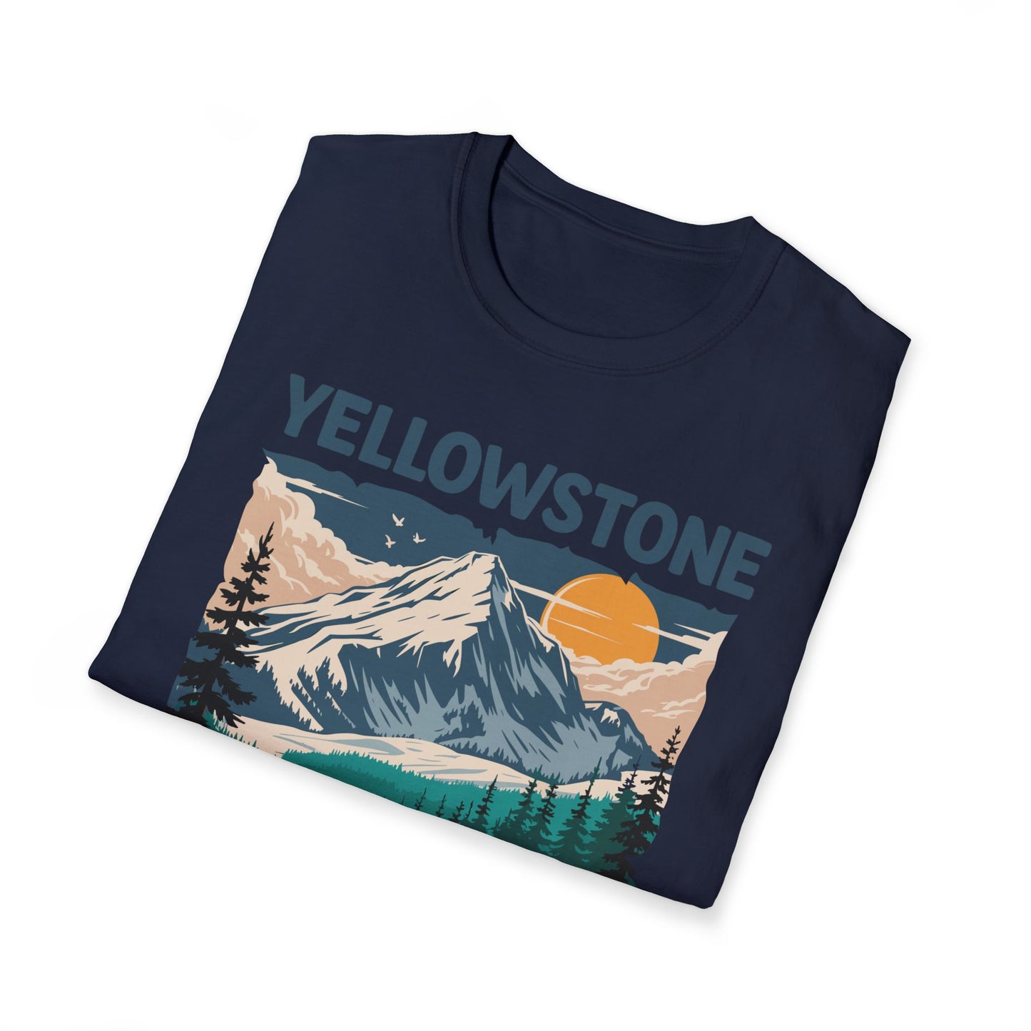 Yellowstone Road Trip 2026 Family National Park Outdoor T-Shirt For Men Women