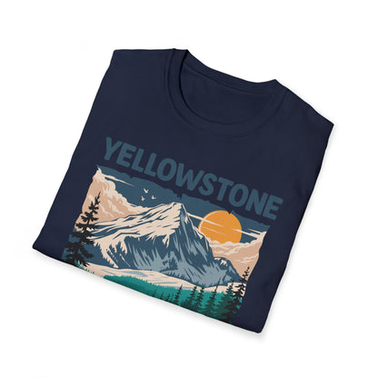 Yellowstone Road Trip 2026 Family National Park Outdoor T-Shirt For Men Women