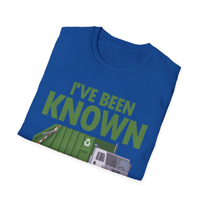 Funny Talk Trash Garbage Truck for Sanitation Worker  T. shirt
