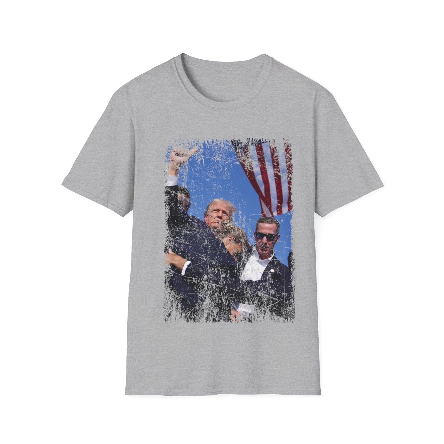 Donald Trump Fight Fist 2024 Election 45 47 T-Shirt For Men Women T-Shirt