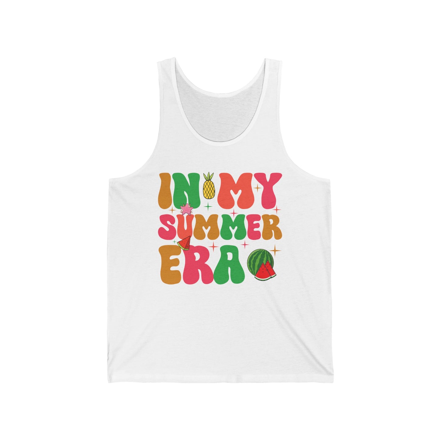 Funny In My Summer Era Summer Break Beach Family Matching Vacation Tank Top For Men Women Tank Top