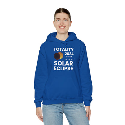 Totality Solar Eclipse 2024 America Retro Total Eclipse Hoodie For Men Women Hoodie