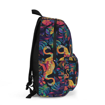 Animal Collage Vibrant Pattern Backpacks for Men Women Kids School Travel, Capacity School Backpacks