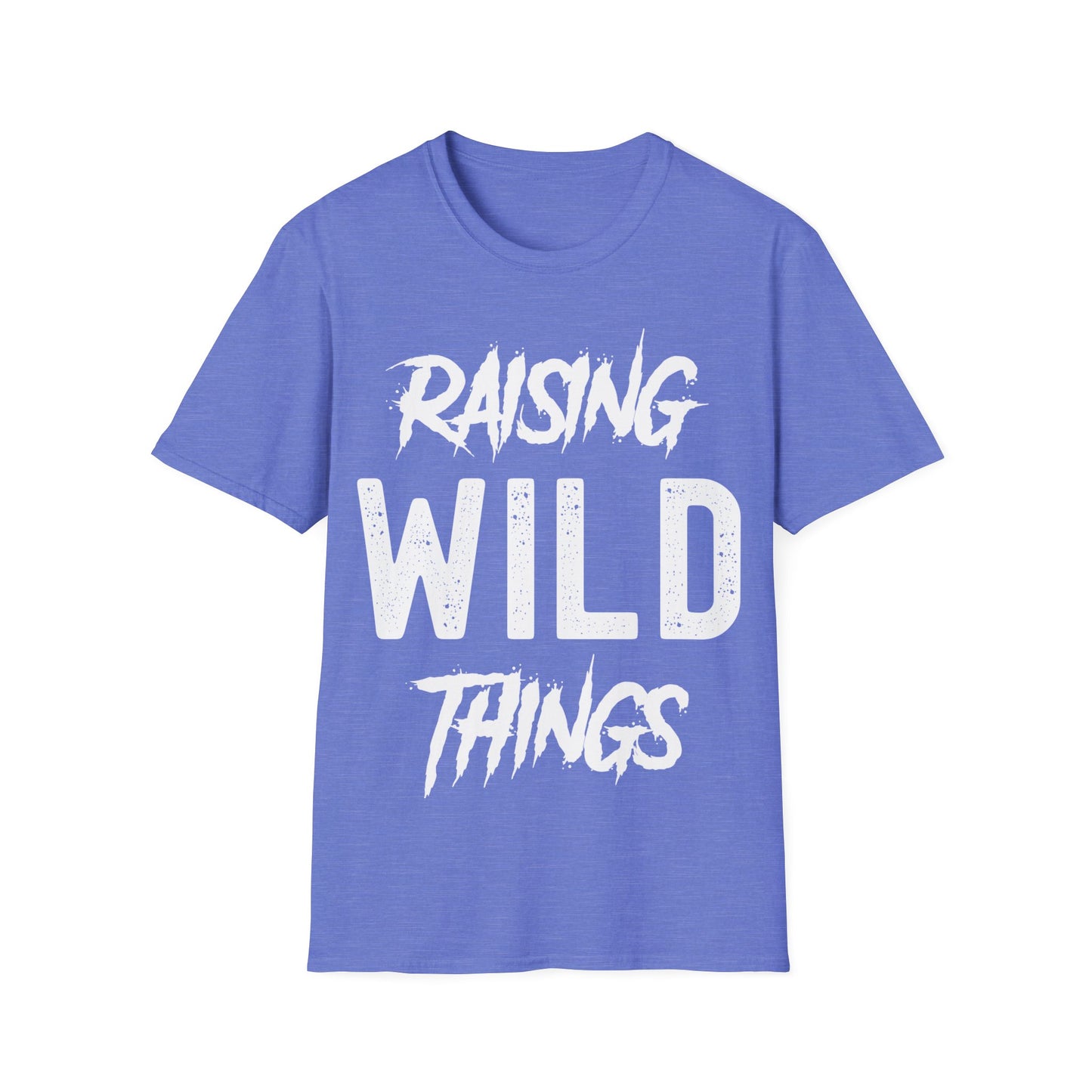 Womens Raising Wild Things Mom Cute Mothers Day Birthday T-Shirt